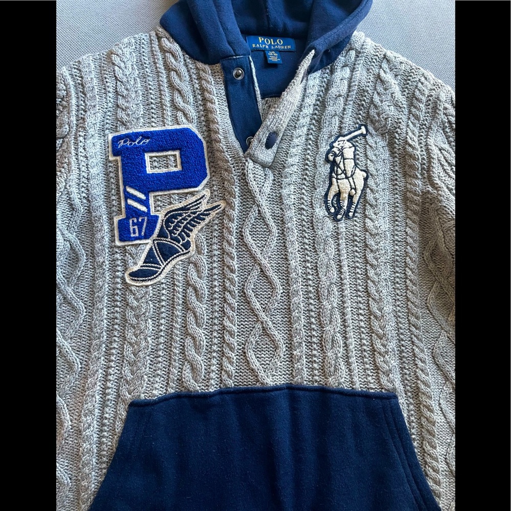 Boys polo by Ralph Lauren sweater perfect condition worn once